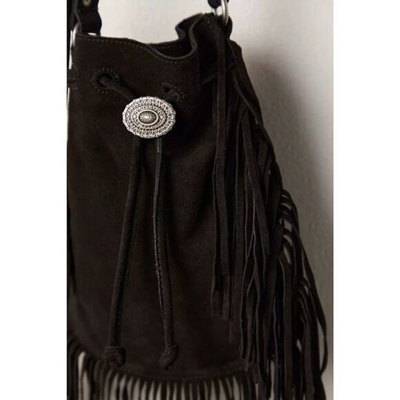 New Free People Calamity Fringe Crossbody Bag - Picture 4 of 9